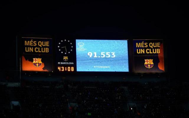 中国官方网站-91553！巴萨皇马女足诺坎普激战 上座打破历史纪录