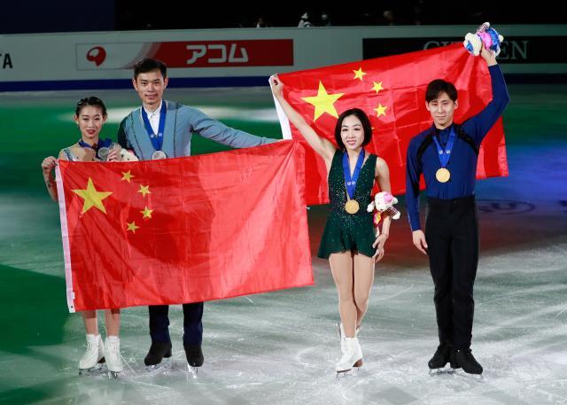中国官方网站-双人滑中国力争“一二带回” “葱桶”静候对手挑战